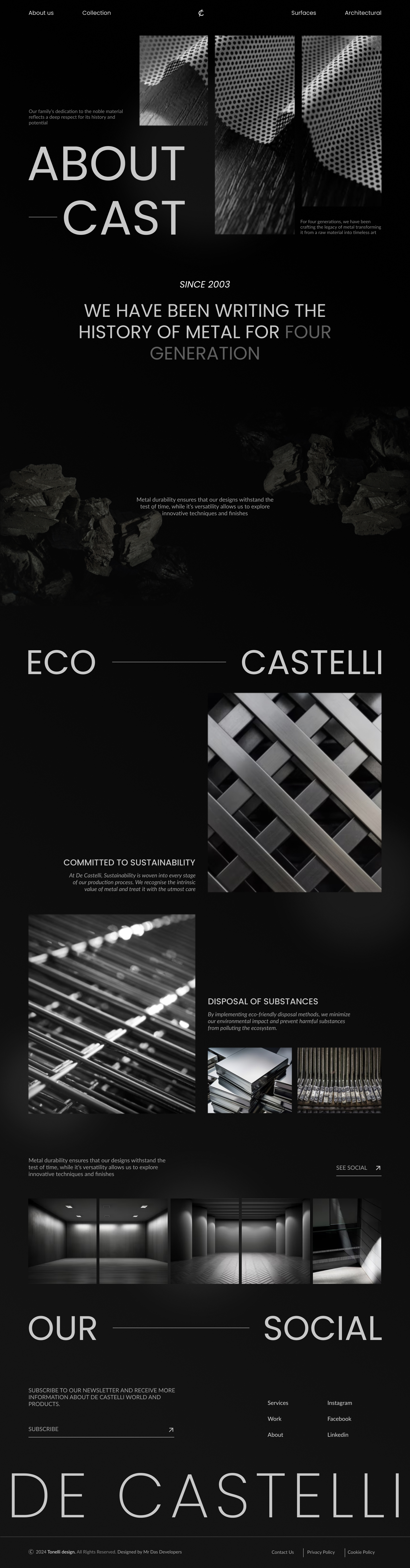 SteelCore Industrial Metals Portal Developed Project